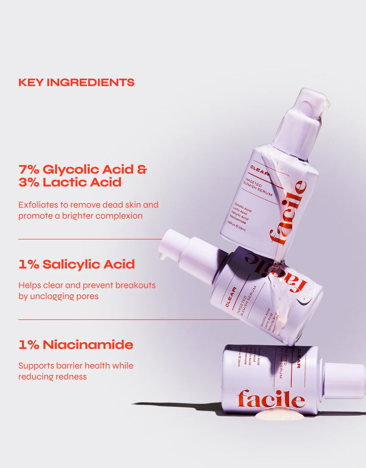 Translation missing: nl.Clear Acne Serum 30 ML - Daily Beauty - Your skincare sidekick